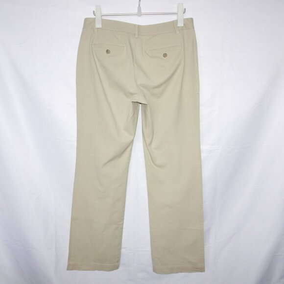 Eddie Bauer Khaki Mercer Fit Stretch Pants - Picture 2 of 7